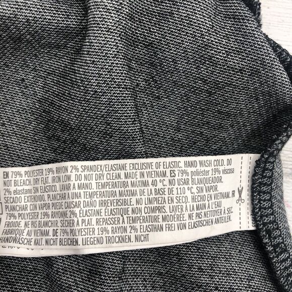 Forever 21 Y2k 90s Mini Skirt Size Small Slanted Stripes Academia Preppy Grunge - Picture 10 of 10